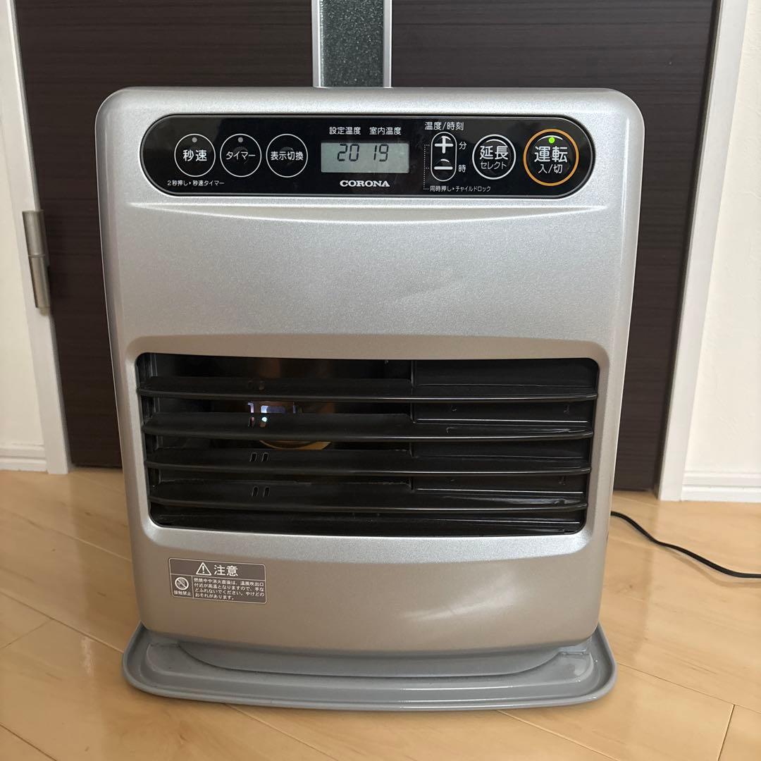 【値下げ】CORONA 石油ファンヒーター 2021年製　動作確認済み