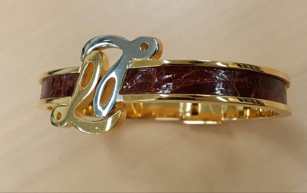 最終SALE【LOEWE】 ゴールド バングル