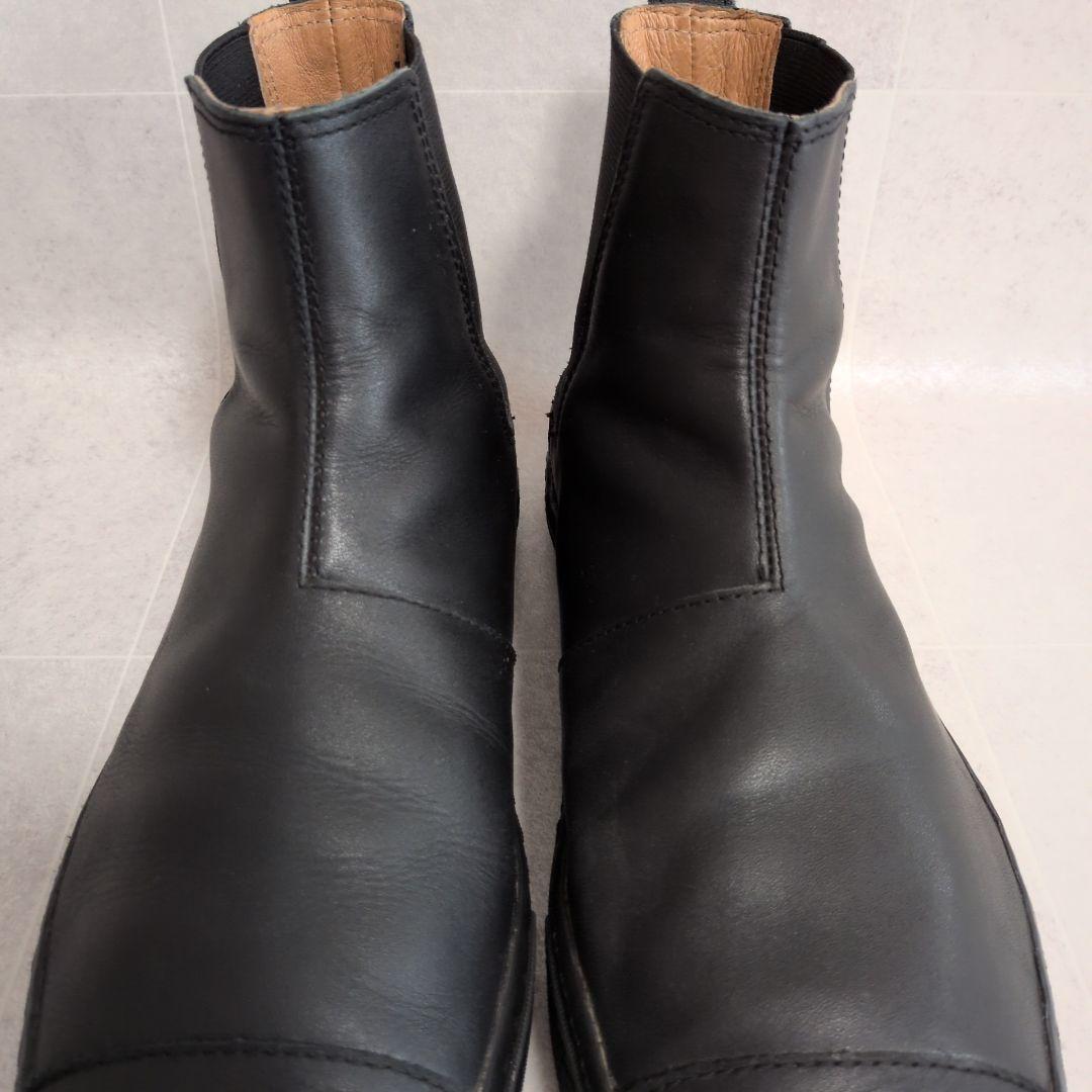 【美品】コンバース　クップ サイドゴアブーツ レザー　黒 24cm