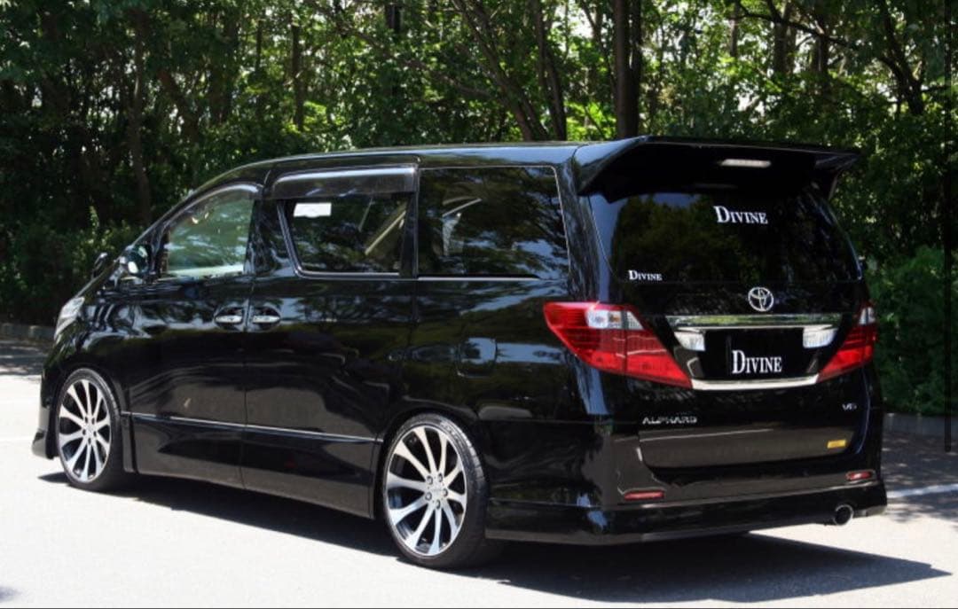 DIVINE リアハーフスポイラー　アルファード20 ヴェルファイア20