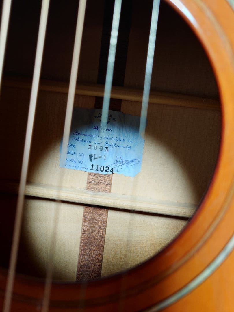 k.yairi SL-1 2003年製 純正ハードケース付