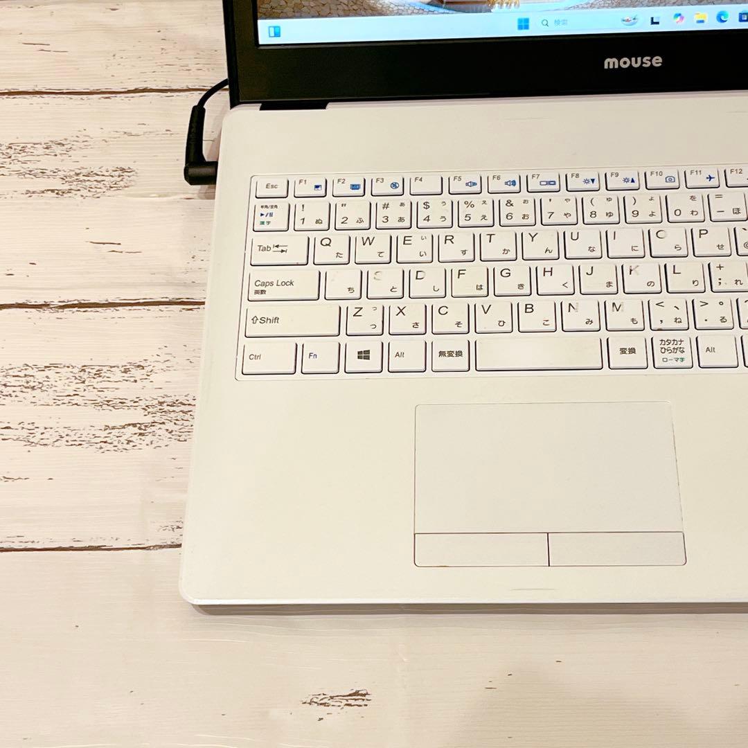 mouse ノートパソコン SSD256GB Webカメラ Win11 即使用可
