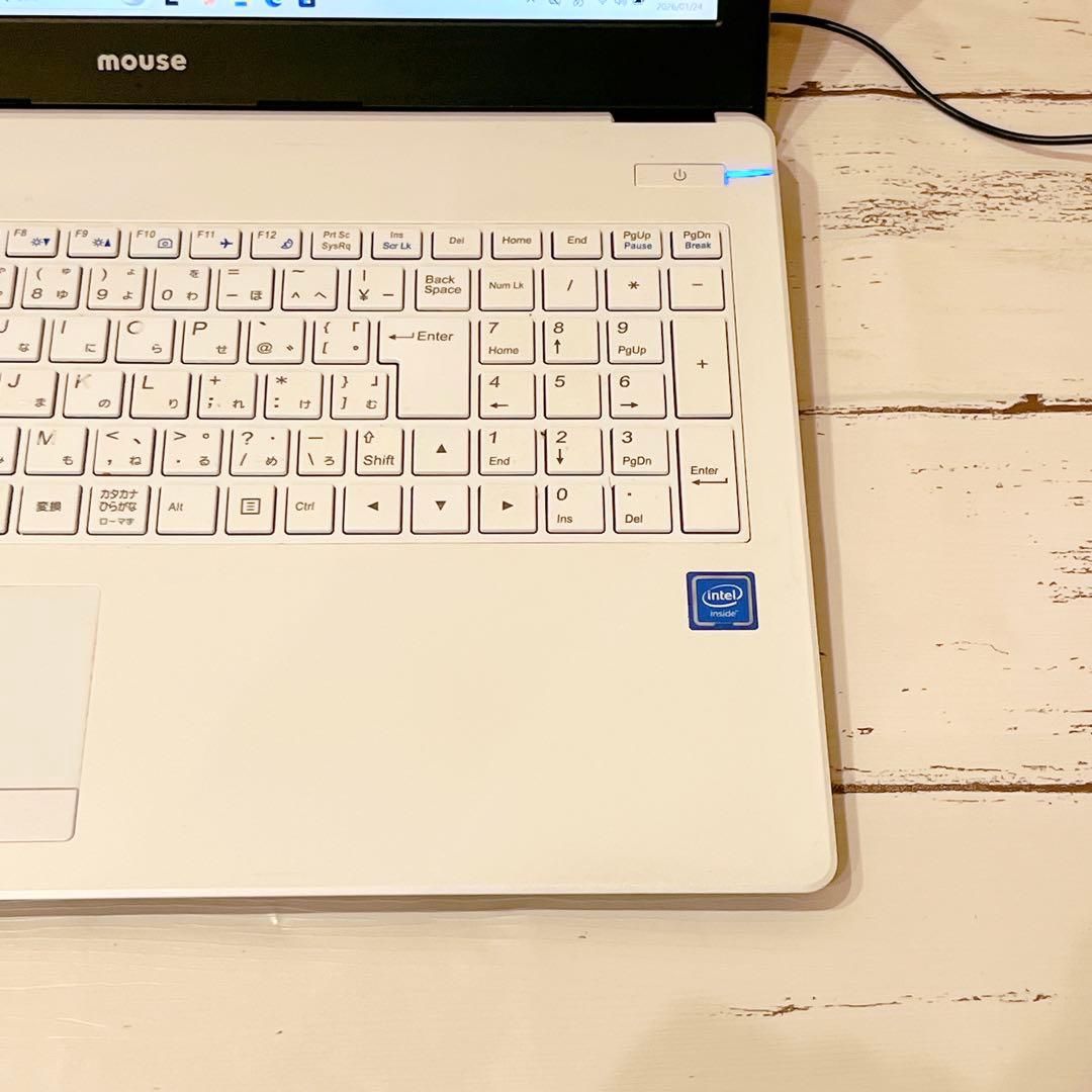 mouse ノートパソコン SSD256GB Webカメラ Win11 即使用可