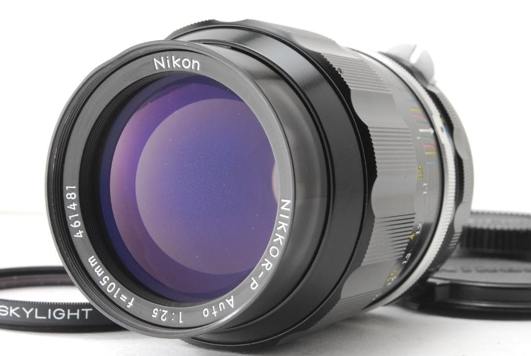 レンズ(単焦点) Nikon NIKKOR-P Auto 105mm f/2.5