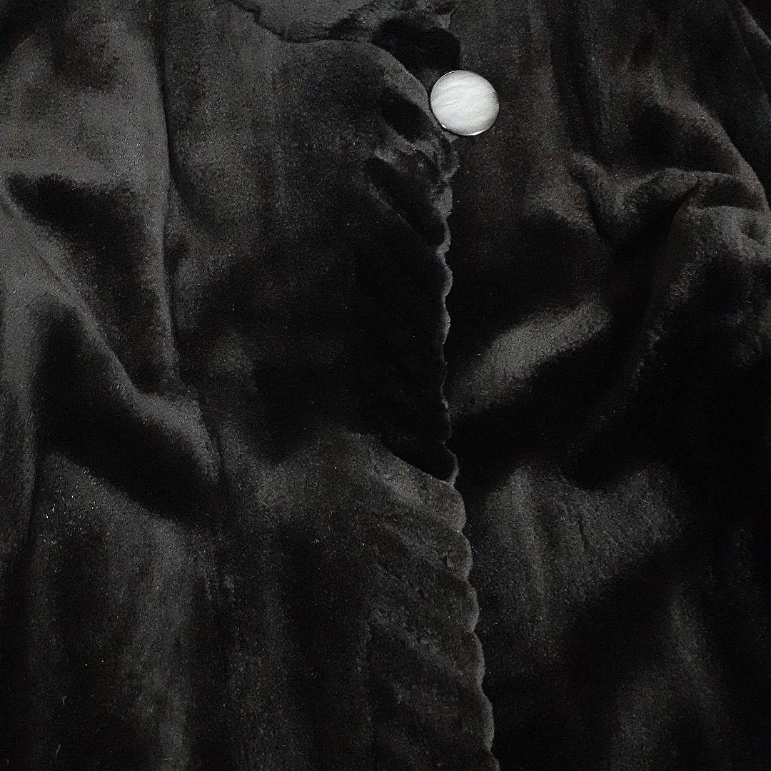 シェアードミンク ブラック コート