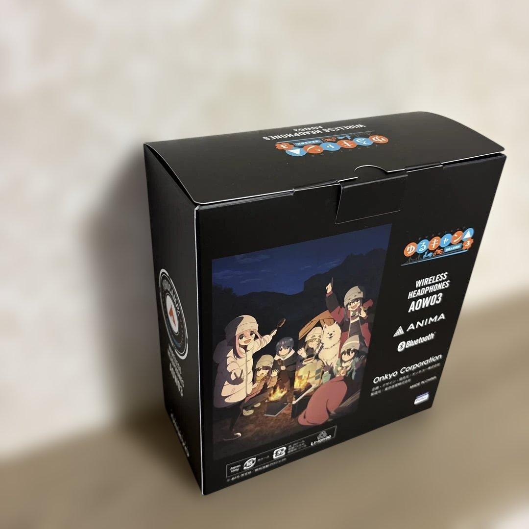 ゆるきゃん　ANIMA ワイヤレスヘッドホン AQW03