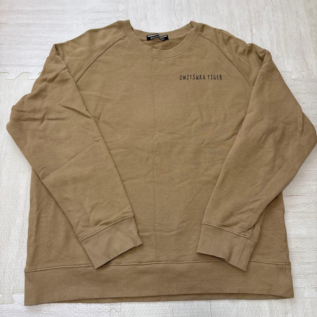 オニツカタイガー 刺繍 トレーナー　Mサイズ