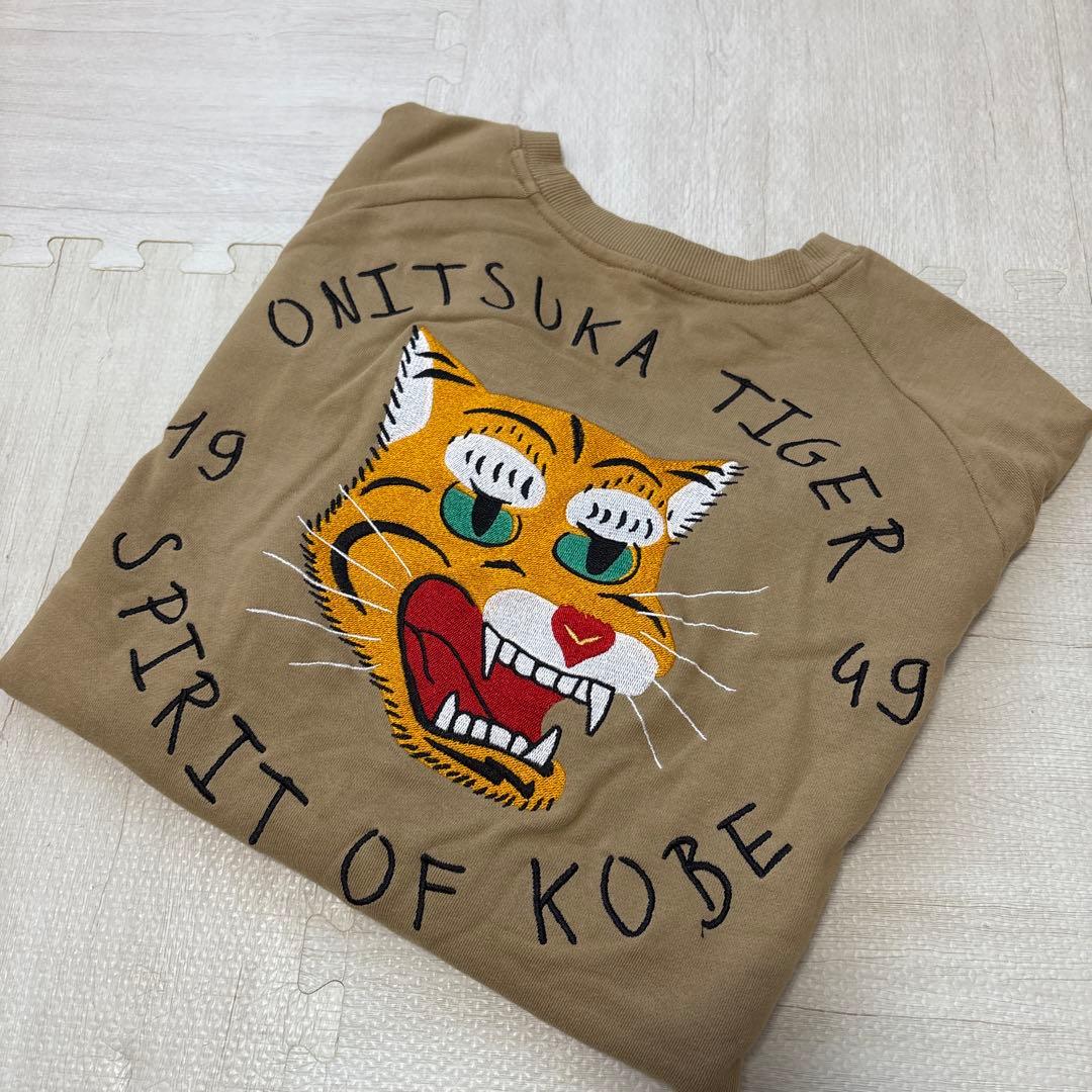 オニツカタイガー 刺繍 トレーナー　Mサイズ