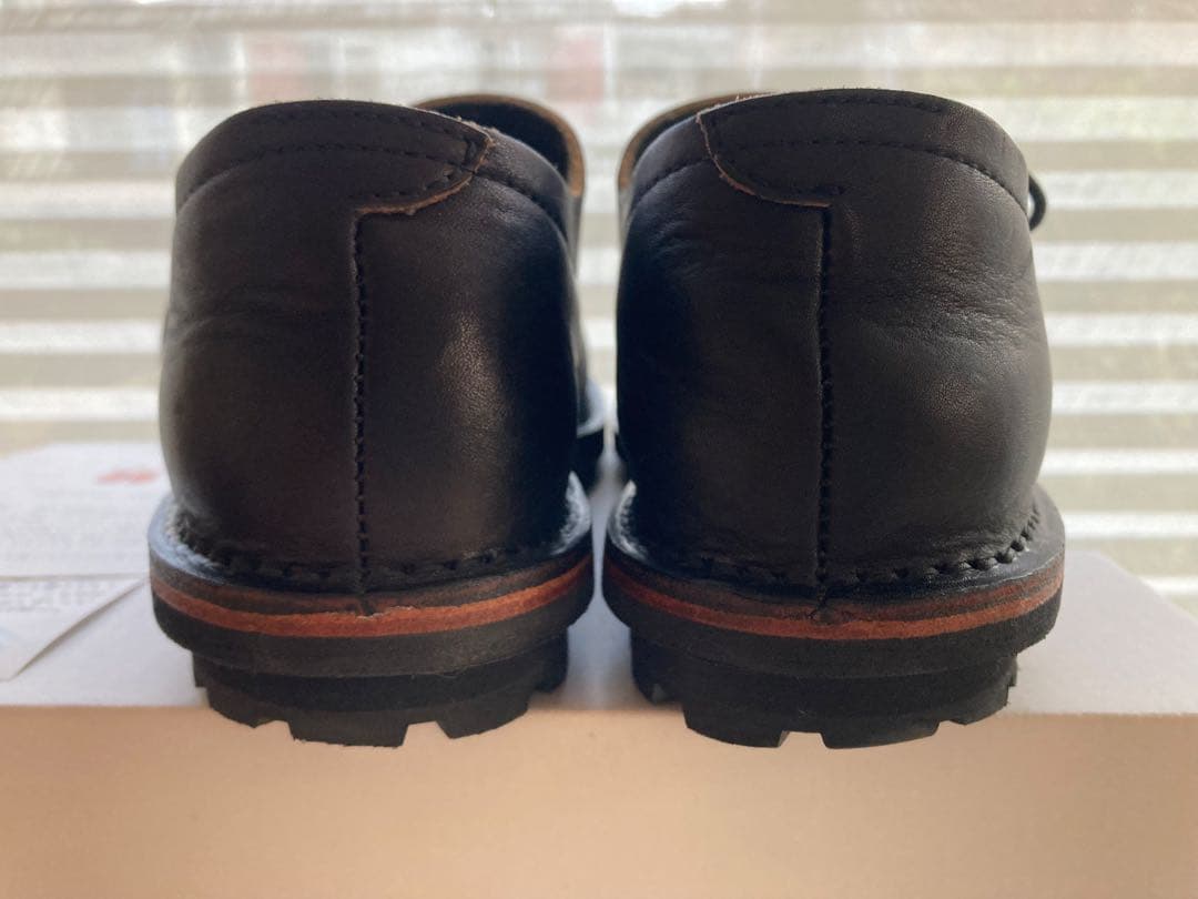 極美品　Forest shoemaker ローカット23.5cm ブラック