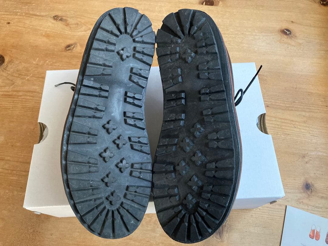 極美品　Forest shoemaker ローカット23.5cm ブラック