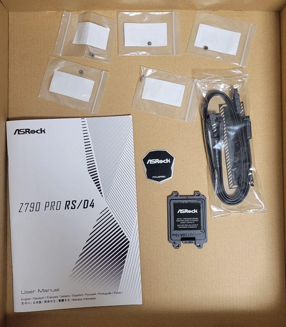 【送料無料】Aslock Z790 RS/D4, i7 14700k