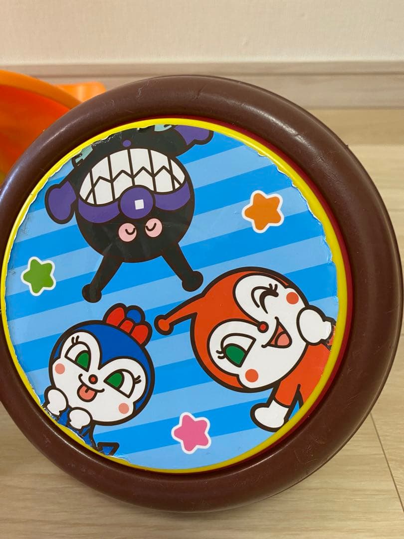 【美品】室内　アンパンマン デラックスII 三輪 アンパンマン三輪車