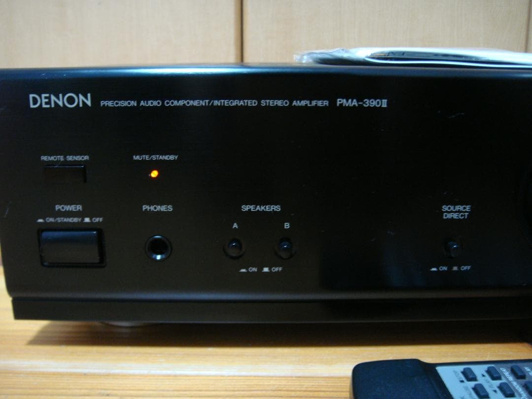 整備済 程度良 DENON デノン プリメイン PMA-390Ⅱリモコン取説付