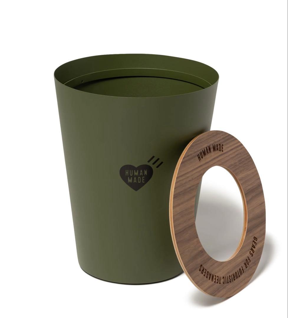 HUMAN MADE オリーブグリーン ごみ箱