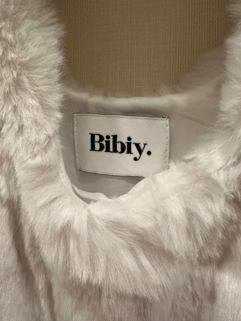 Bibiy. ノースリーブファーミニワンピース F