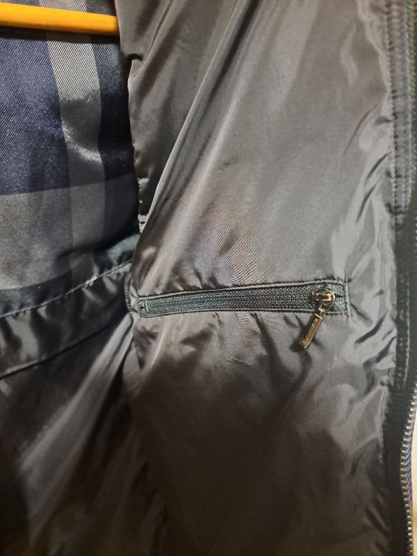 しゅーさん専用　シャドーチェックダウン　ブラックレーベルクレストブリッジ