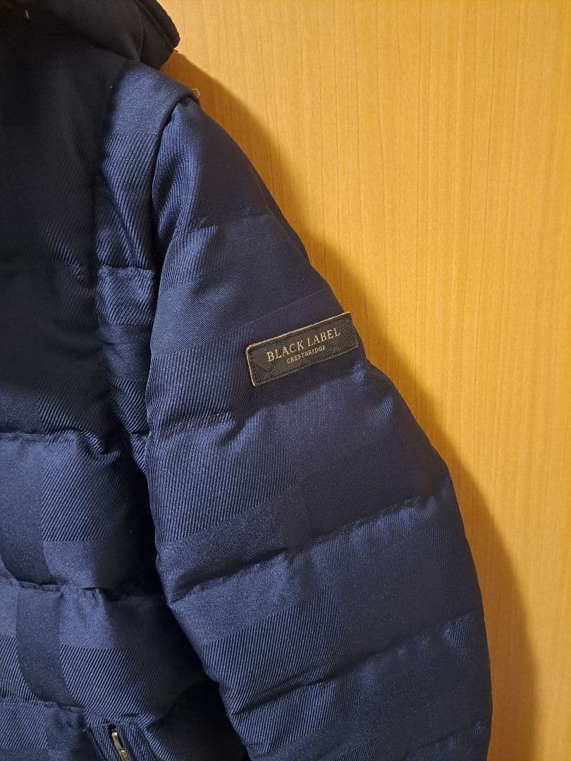 しゅーさん専用　シャドーチェックダウン　ブラックレーベルクレストブリッジ