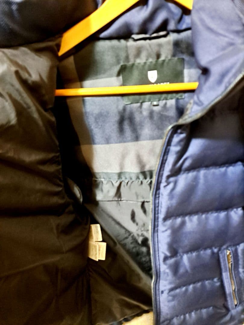 しゅーさん専用　シャドーチェックダウン　ブラックレーベルクレストブリッジ