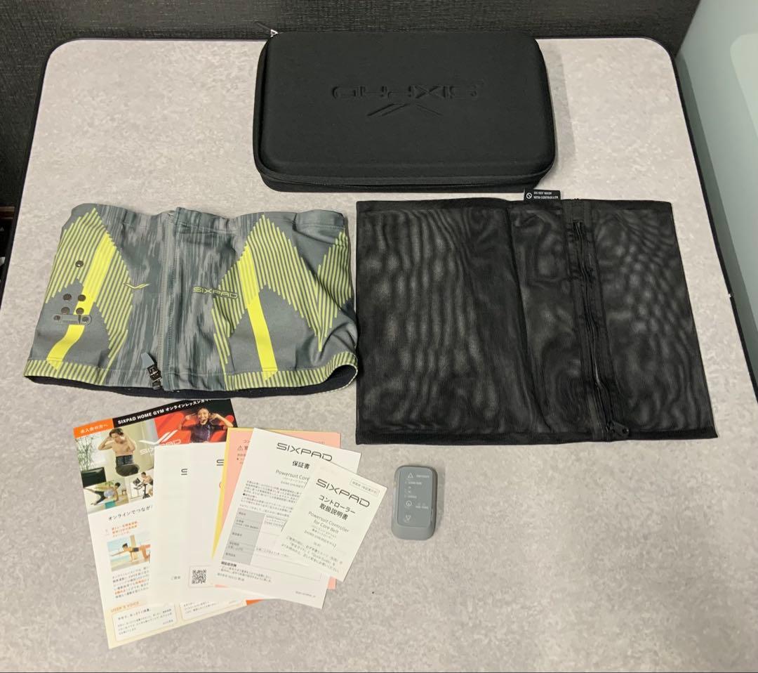 Mサイズ　シックスパット　パワースーツコアベルト、コントローラ付