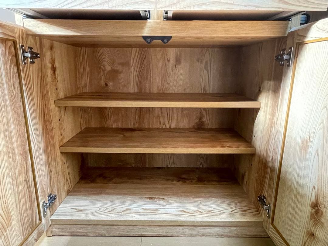 食器棚 キッチン収納 カップボード キッチンボード(送料込)