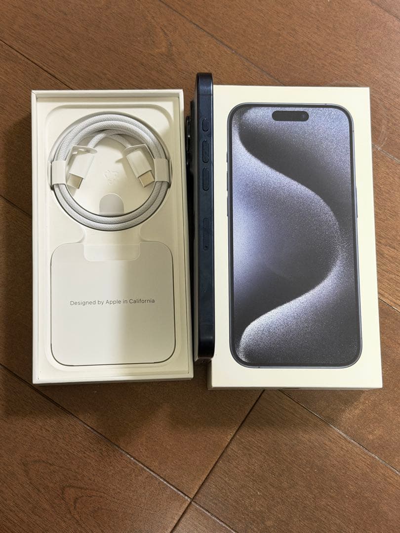 iPhone 15 Pro ブルーチタニウム 本体