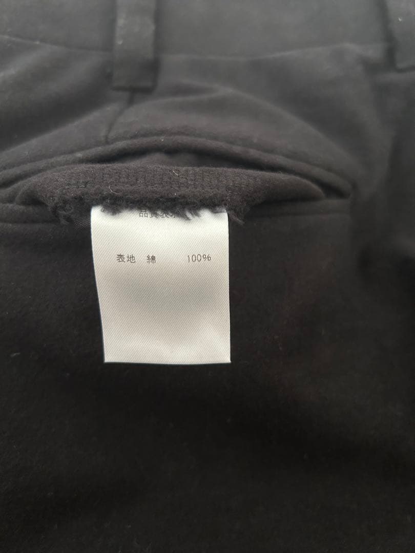 c*z様 イガラシトラウザーズ　ブラックモールスキンIGARASHI TROUS