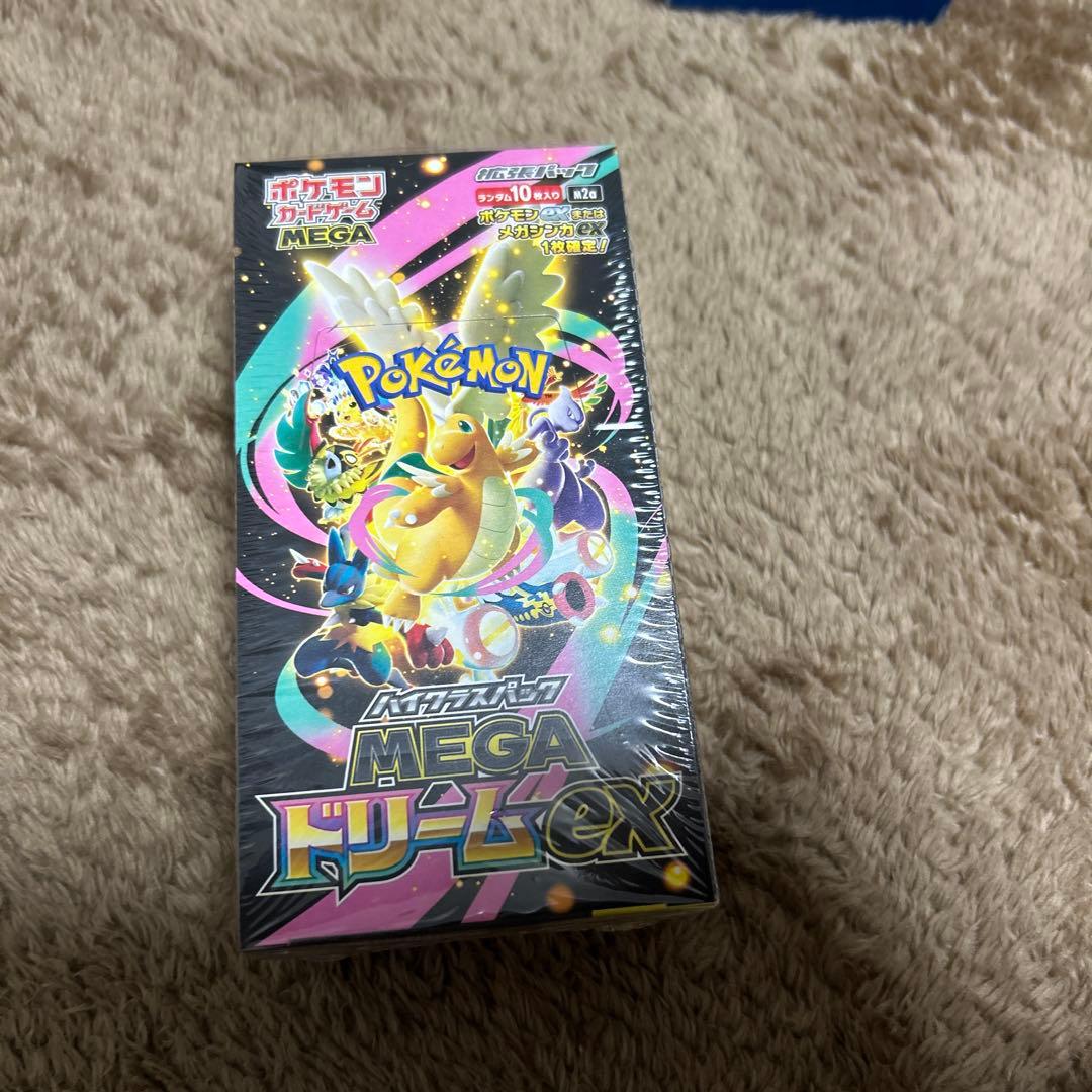 ポケモンカードゲーム シュリンクありメガドリームGX