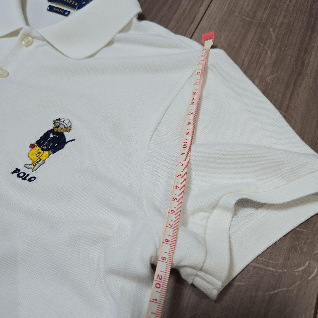 POLO RALPH LAUREN ホワイトポロシャツ M