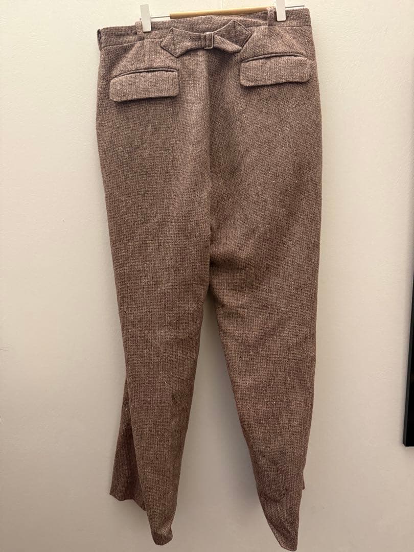 Niceness 21AW jonネップツイードトラウザー