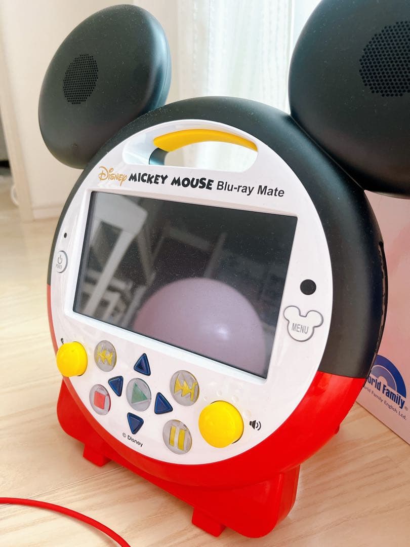 ディズニー英語システム　ミッキーメイト　ブルーレイプレーヤー　ディスク再生機器