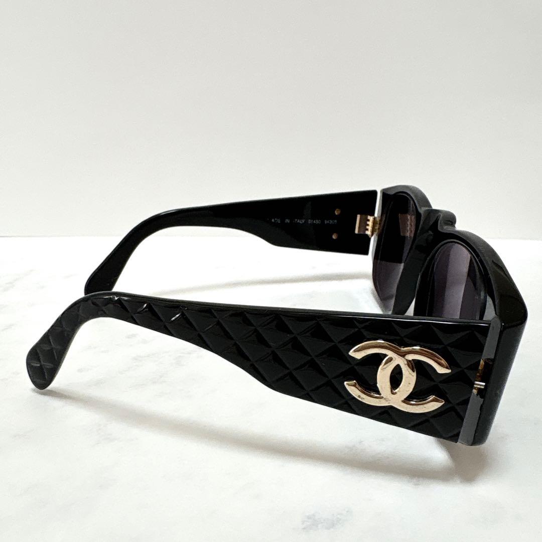 CHANEL マトラッセ ココマーク サングラス マトラッセ 度入り