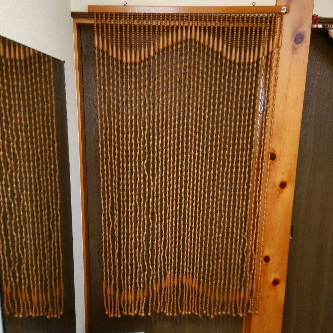 昭和レトロ　珠暖簾　玉のれん　ロング