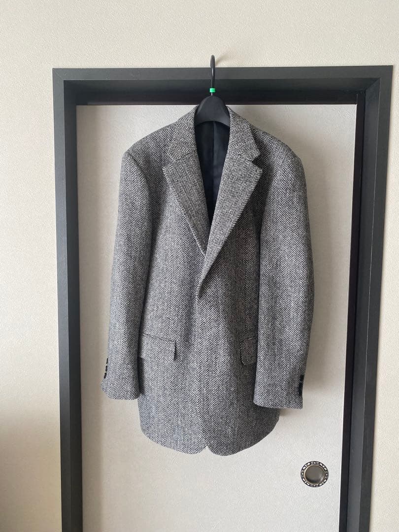 ハリスツイード　オーバージャケット　新品