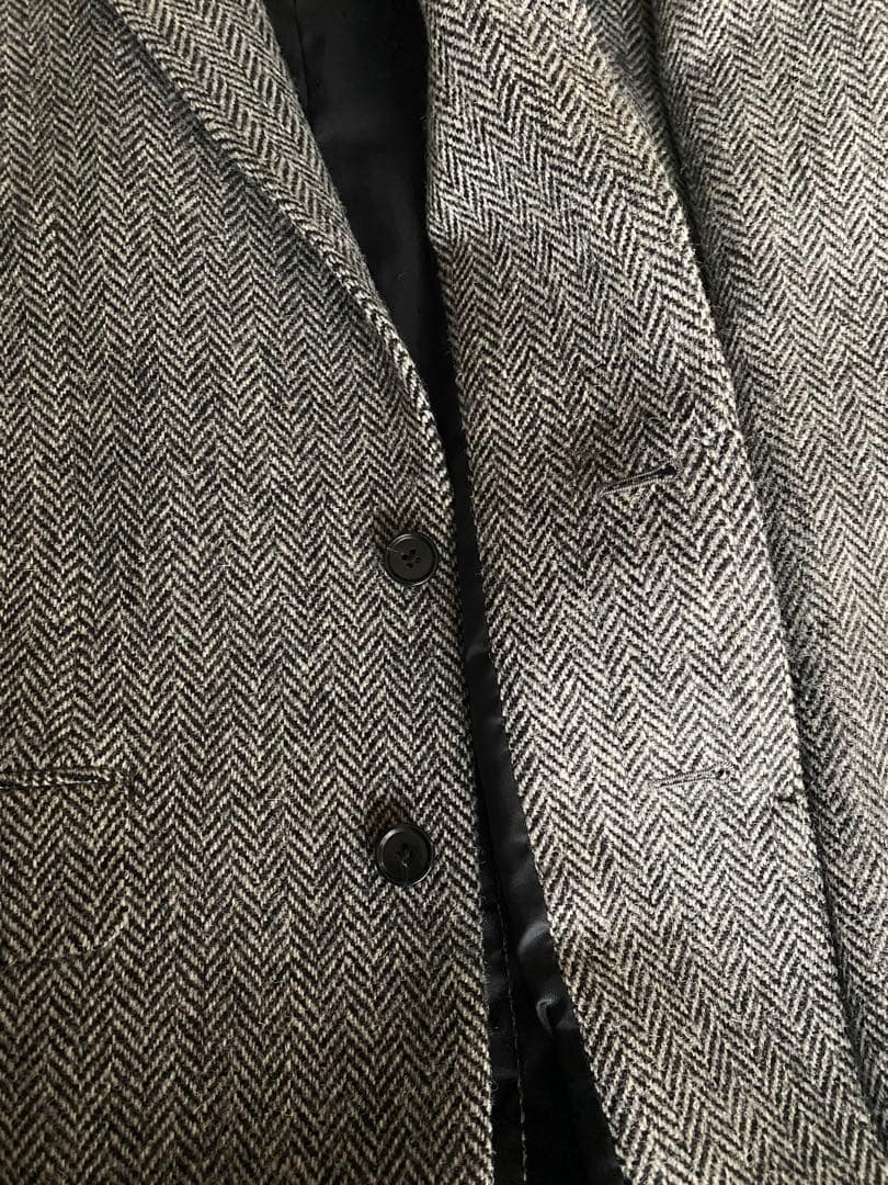 ハリスツイード　オーバージャケット　新品