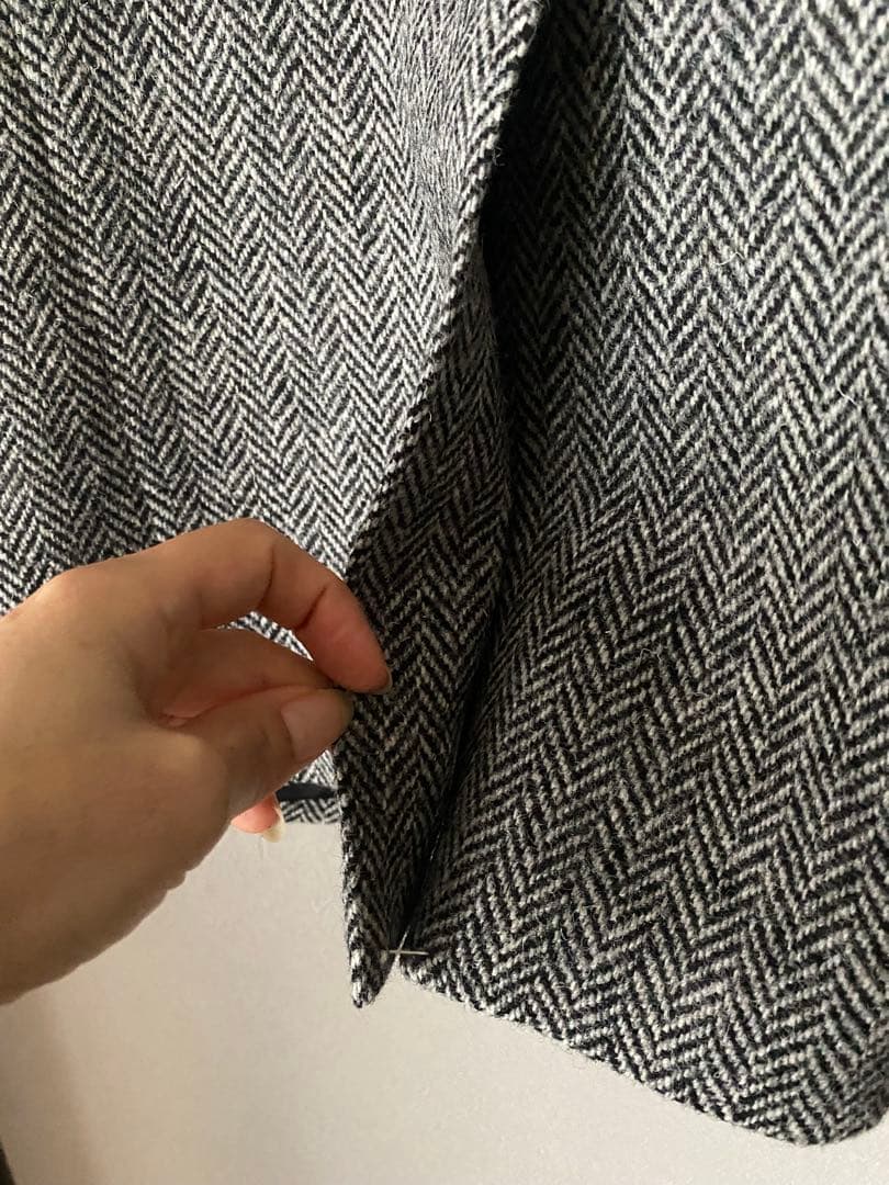 ハリスツイード　オーバージャケット　新品