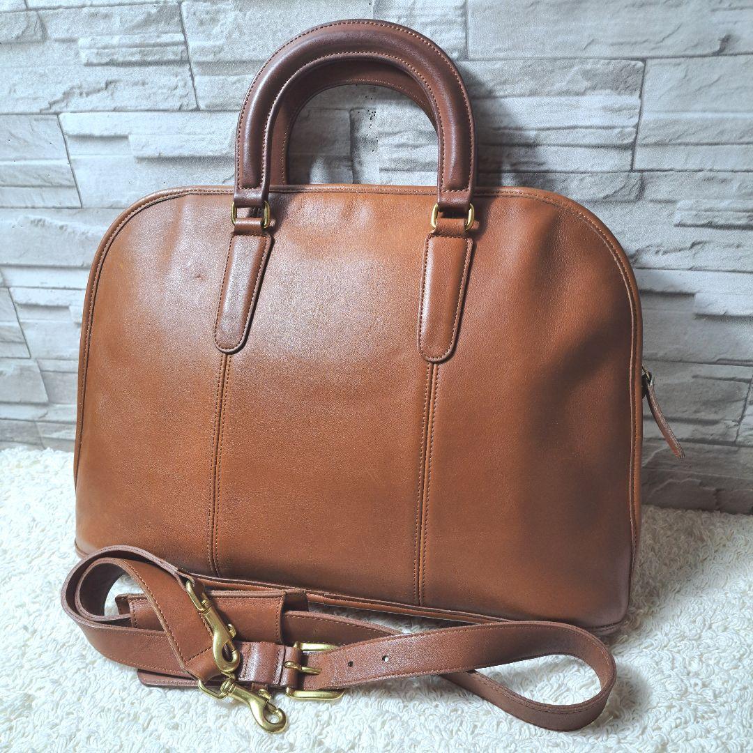 COACHオールドコーチ　2way ショルダーバッグ　ブラウン肩掛けハンドバッグ