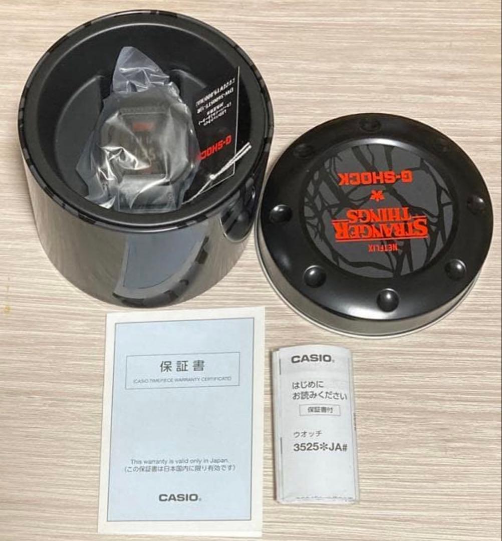 時計 Casio G-Shock Stranger Things DW-5600STT