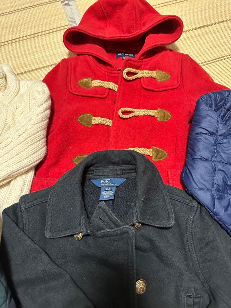 全てPOLO Ralph Lauren 、Burberry 大量