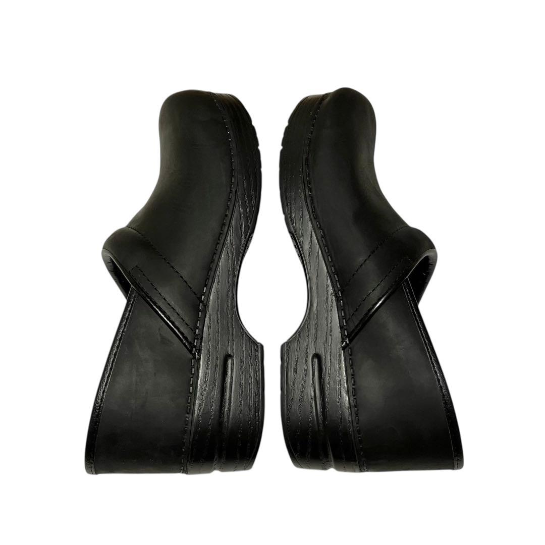 【極美品】◾️ダンスコ◾️プロフェッショナル◾️クロッグ◾️サボ◾️レザー◾️ブラック