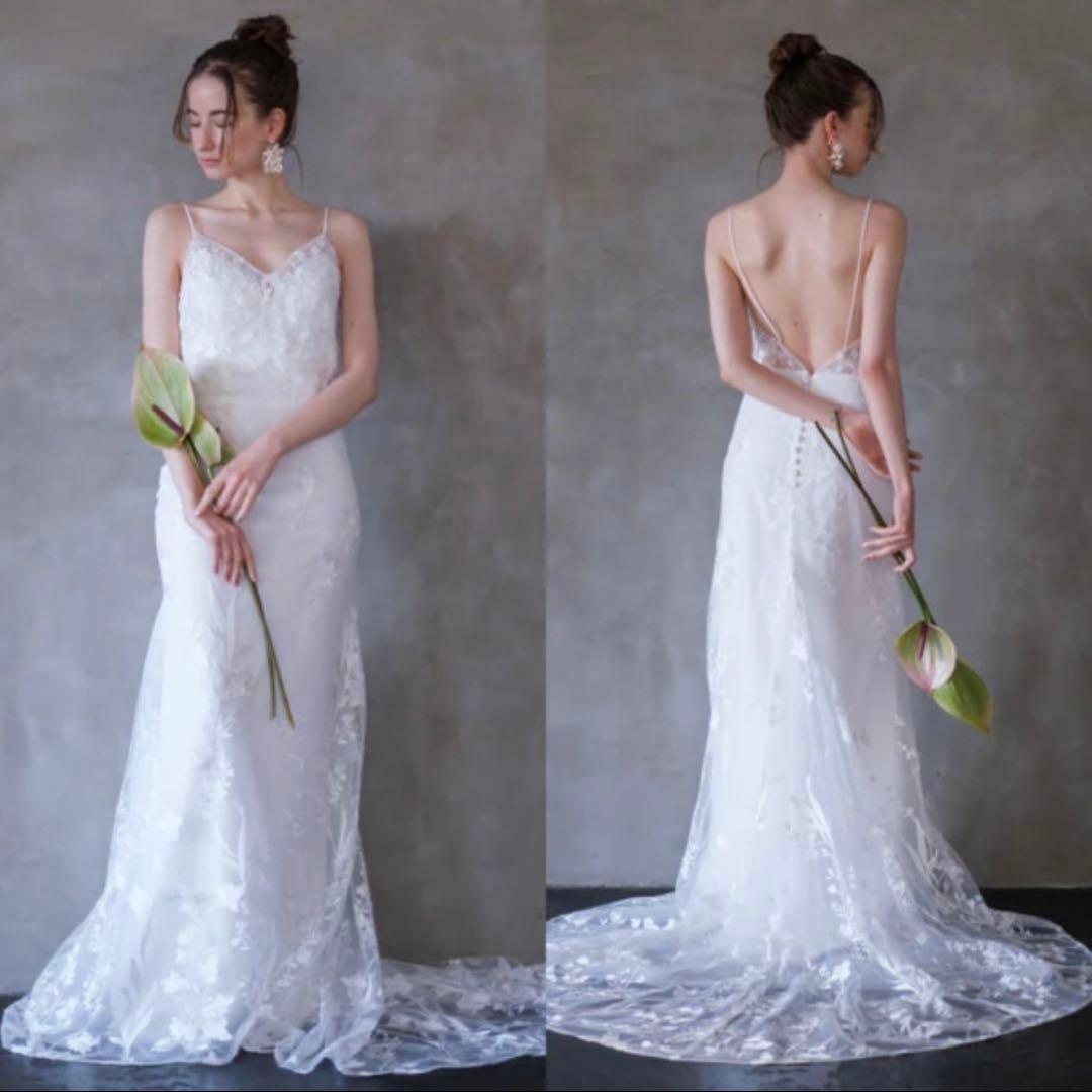 dressproduction 刺繍レースキャミソールドレス　W247