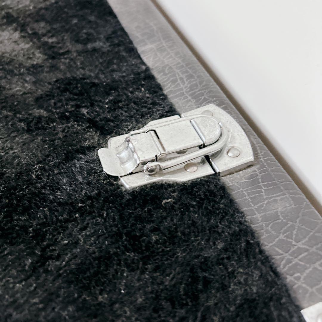 ブラック ラックケース 機材収納 ギター スタンド