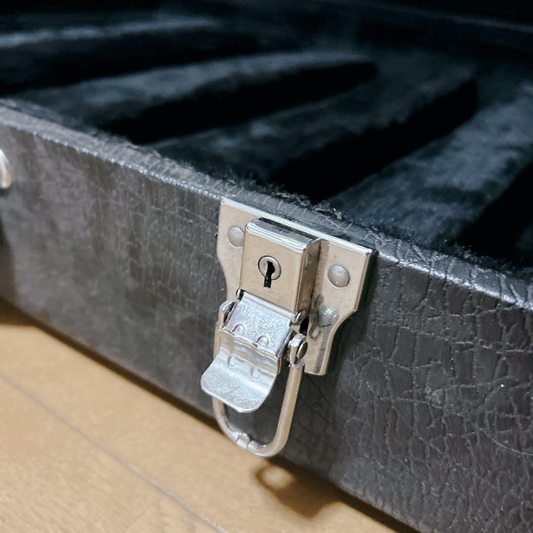 ブラック ラックケース 機材収納 ギター スタンド