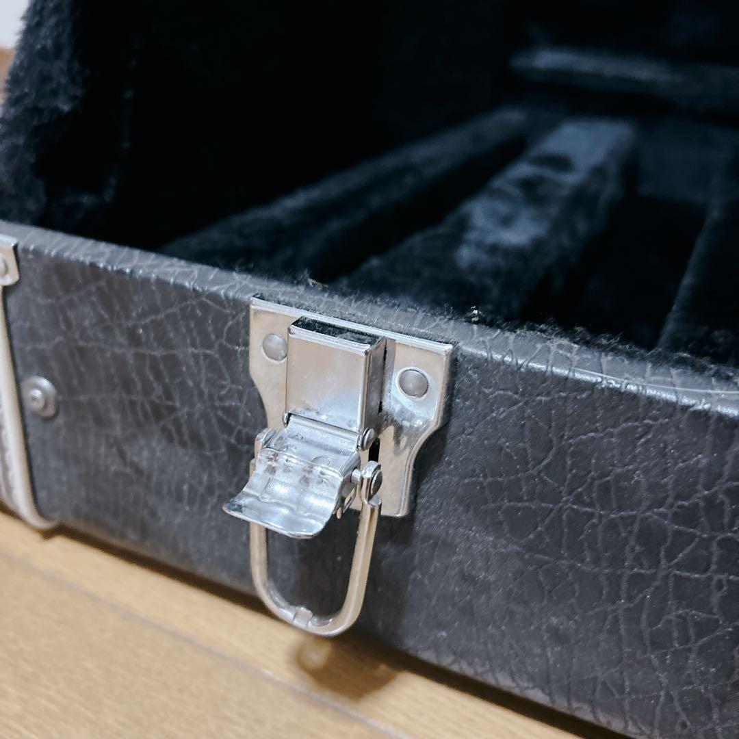 ブラック ラックケース 機材収納 ギター スタンド