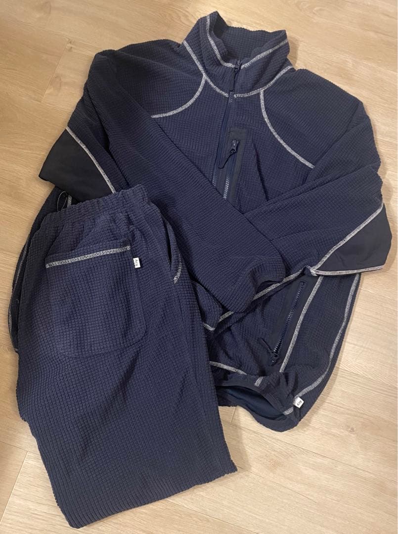 【wake sapporo】Acy for WAKE FLEECE セットアップ