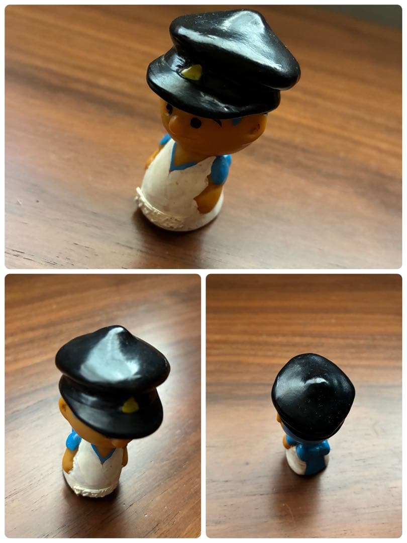 【当時物】福正宗 フクちゃん　指人形 フクマサムネ ソフビ　アンティーク