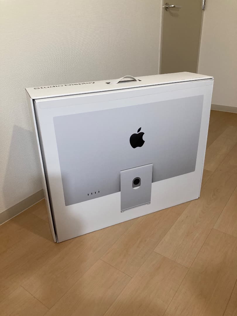 【美品】Apple Studio Display 標準ガラス／傾き調整スタンド