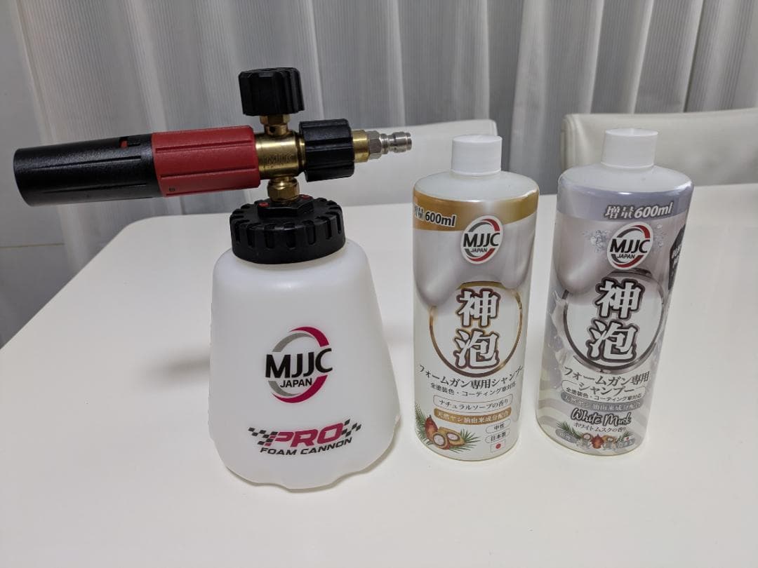 泡洗車★MJJC フォームキャノンPRO＋神泡シャンプー