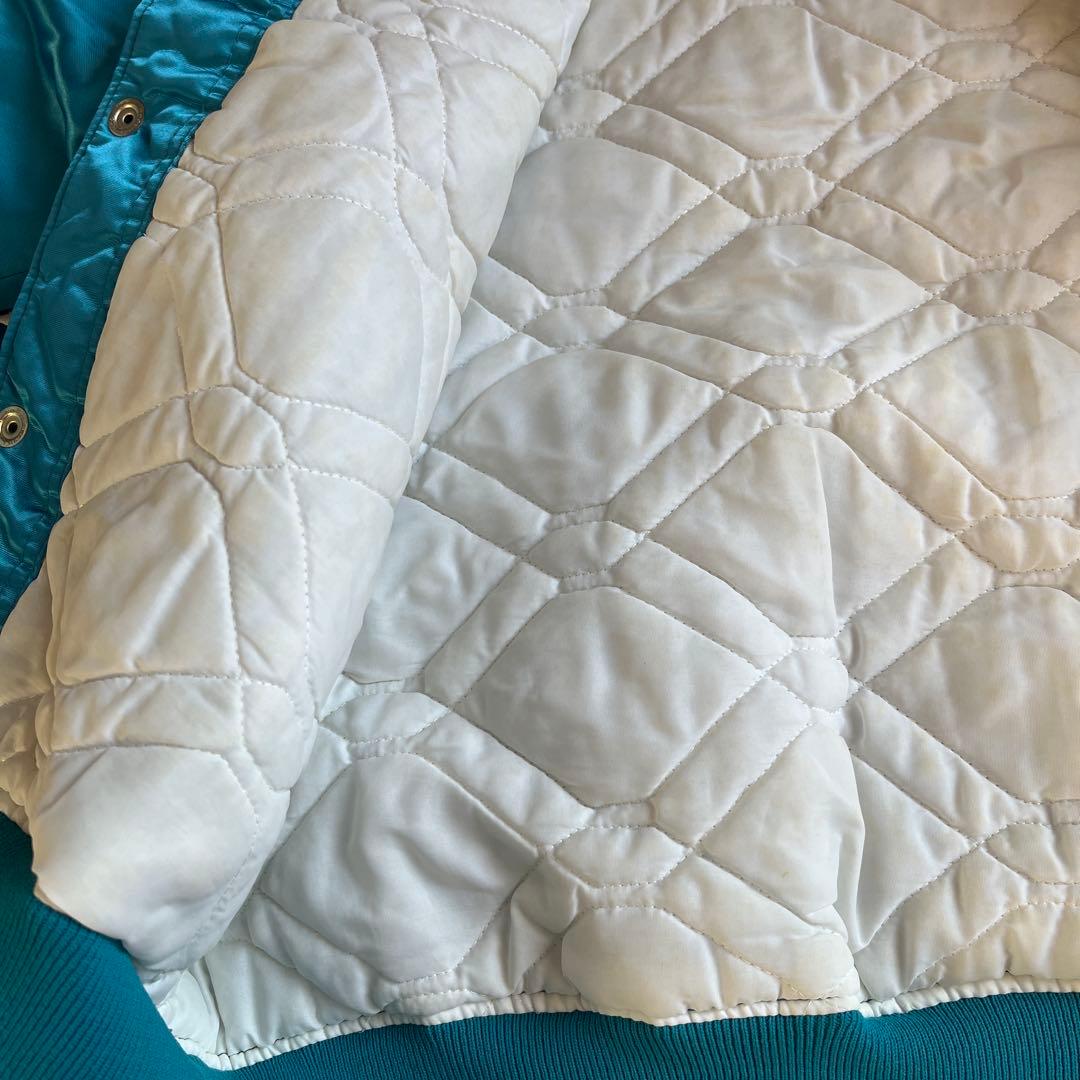 00s STARTER NHL SHARKS ナイロンスタジャン M アメリカ製