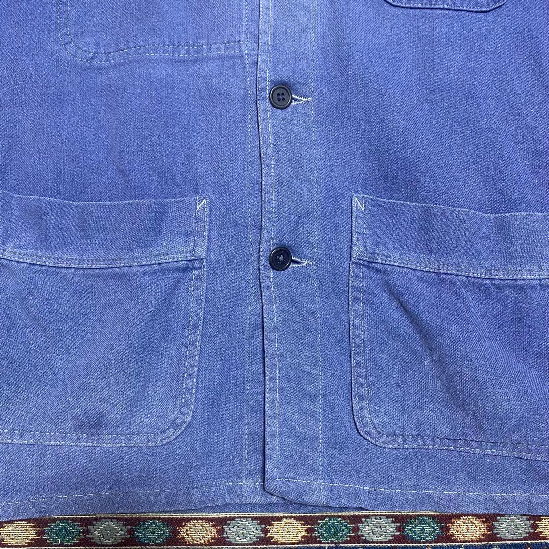 右*肘様 40s-50s ユーロEURO WARK JACKET コットンツイル