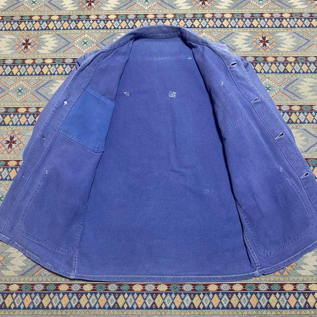 右*肘様 40s-50s ユーロEURO WARK JACKET コットンツイル